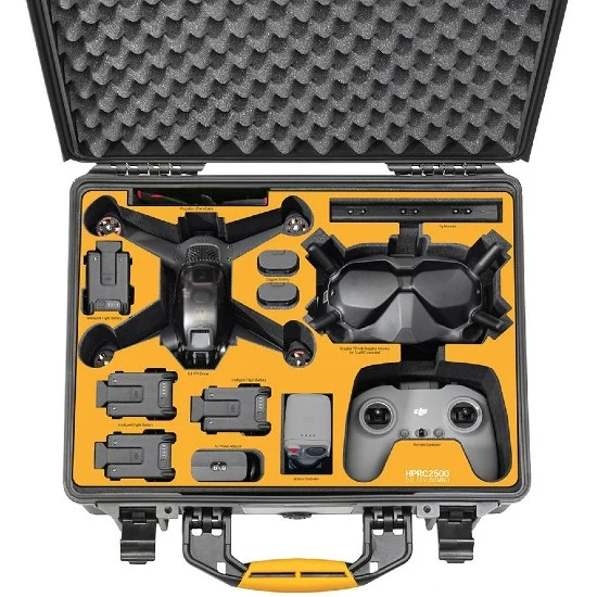 HPRC 2500 suitcase for DJI FPV Combo