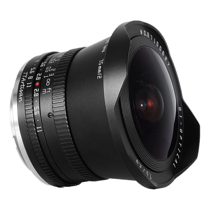 TTArtisan APS-C 7,5mm f/2,0 Fuji X-Mount schwarz