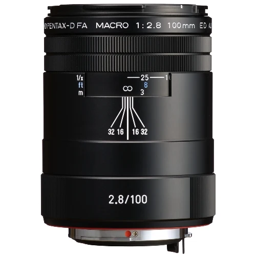 Pentax 100mm f/2.8 HD DFA ED AW Macro black