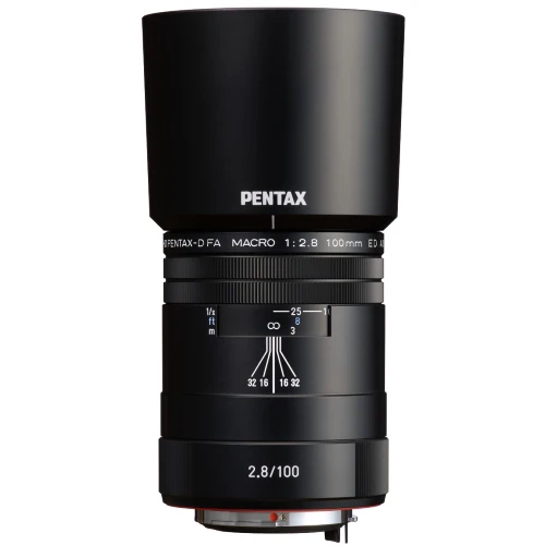 Pentax 100mm f/2.8 HD DFA ED AW Macro black