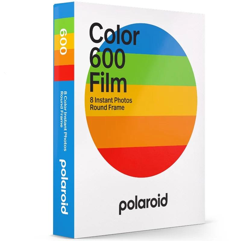 Polaroid Colour Instant Film for 600 Colour Round Frame