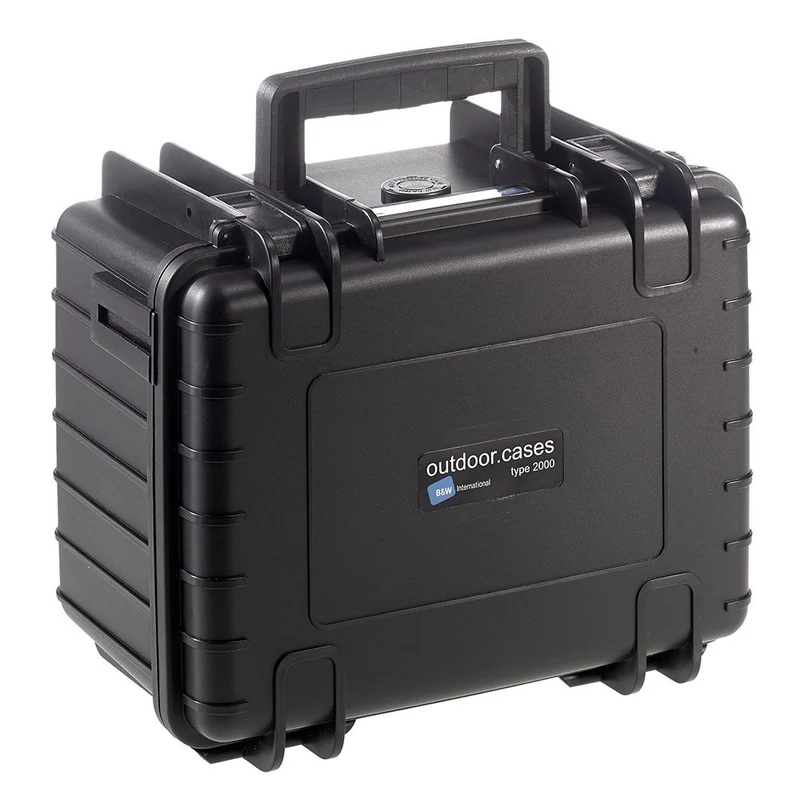 B&W Outdoor-Case Type 2000 Foam Black