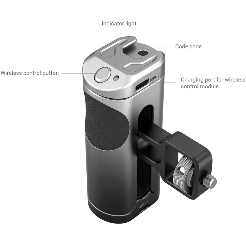 SmallRig Seitenhandgriff mit drahtloser Steuerung für das Handy 3838