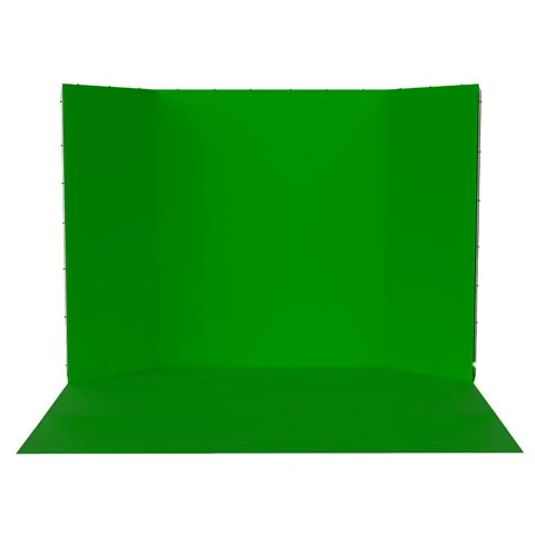 StudioKing Panoramic Background Green Screen FSF-240400PT 240x400cm