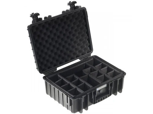B&W outdoor.cases type 6000 schwarz + Verteiler