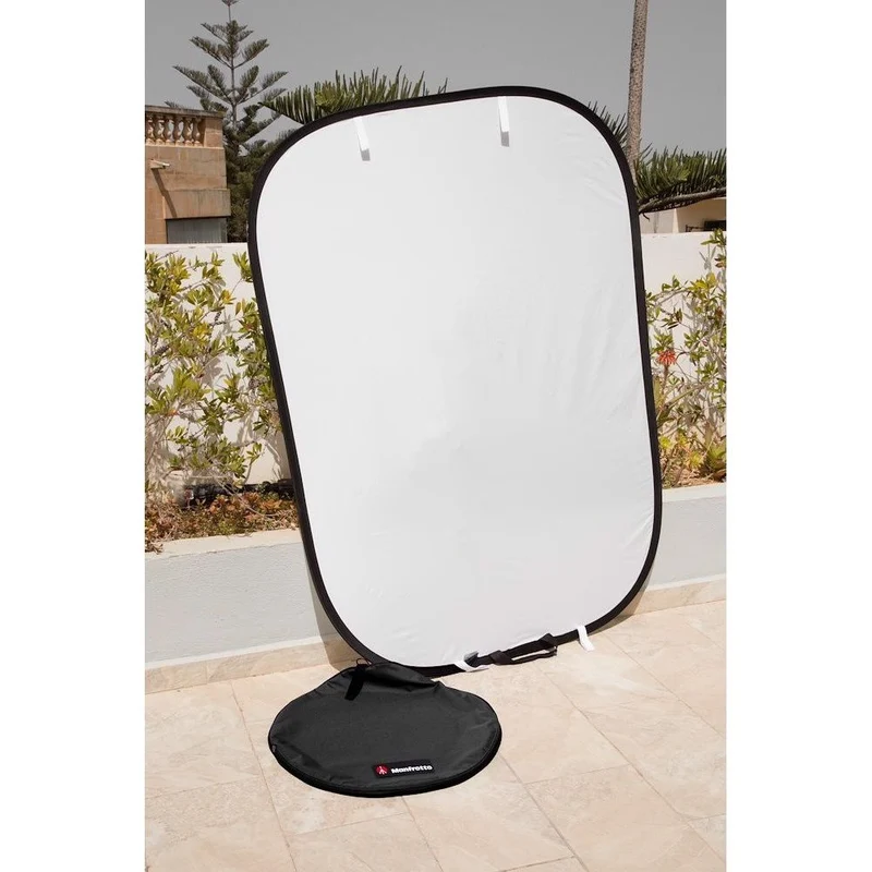 Manfrotto faltbarer Panelite Reflexionsschirm 180x120cm sunfire/silver