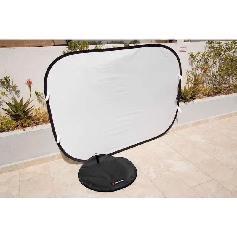 Manfrotto faltbarer Panelite Reflexionsschirm 180x120cm sunfire/silver