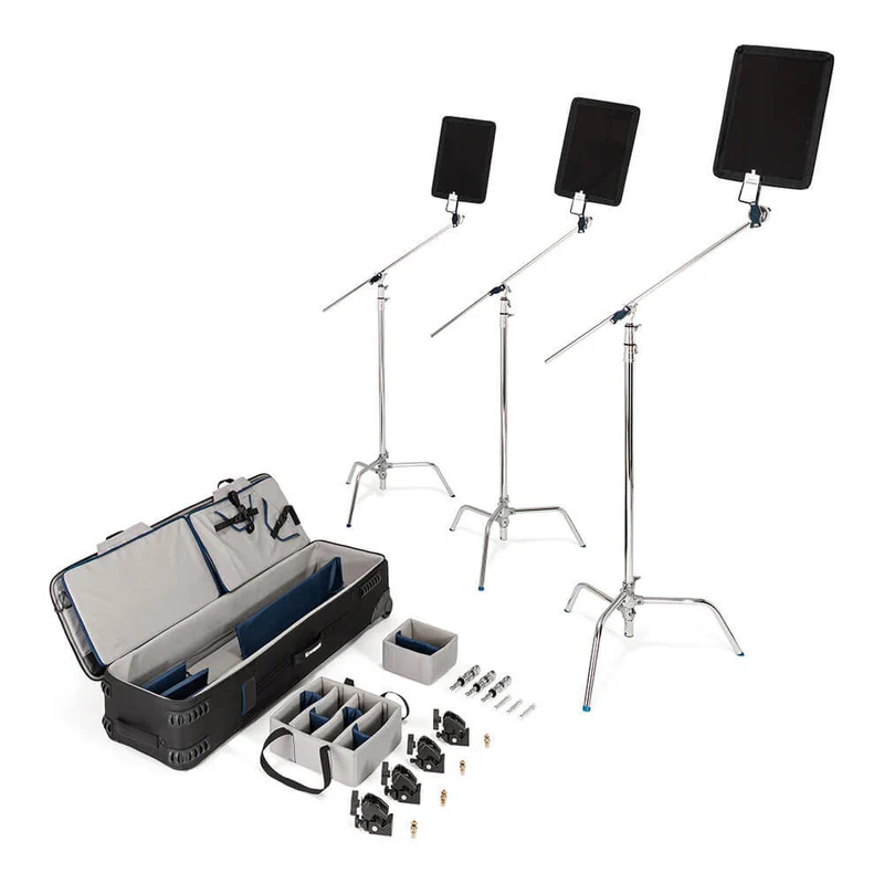 Manfrotto Avenger Trolley für 3 zerlegbare C-Stands und Zubehör