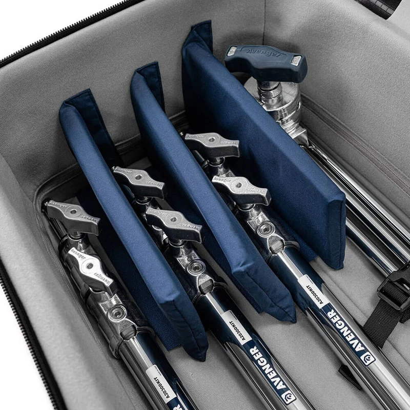 Manfrotto Avenger Trolley für 3 zerlegbare C-Stands und Zubehör