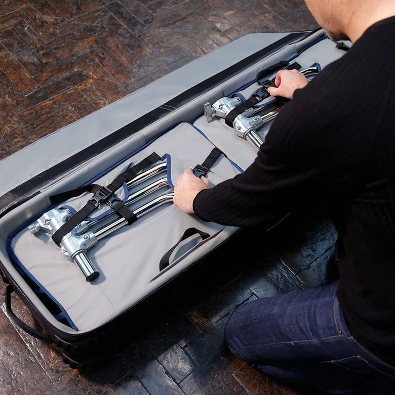 Manfrotto Avenger Trolley für 3 zerlegbare C-Stands und Zubehör