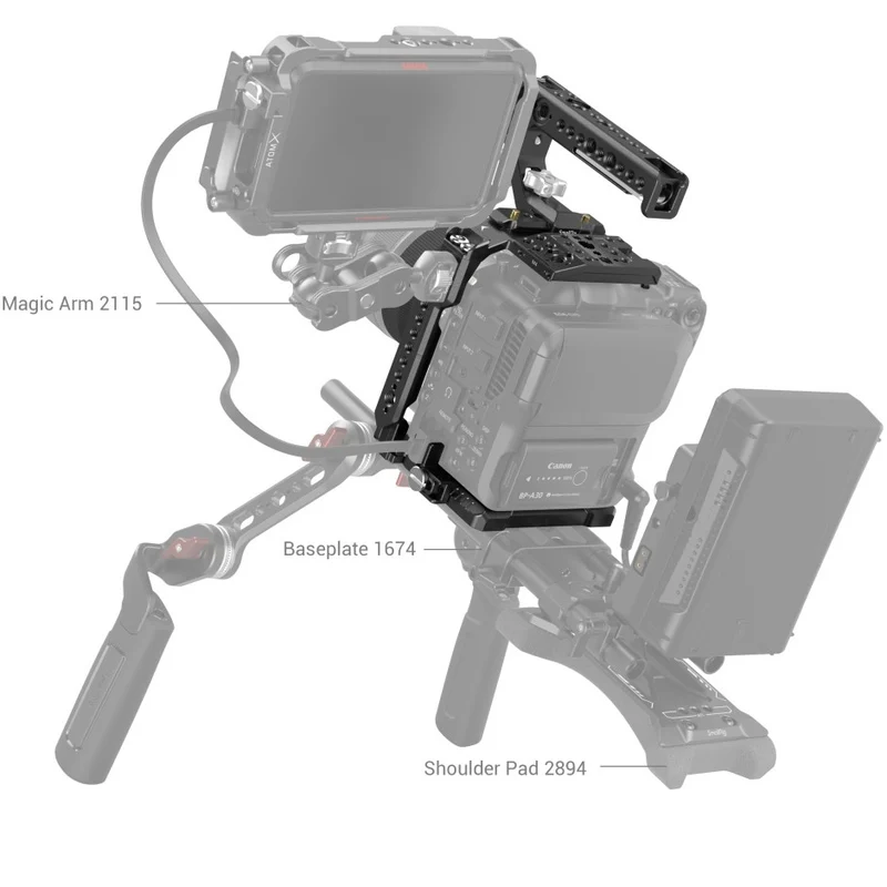 SmallRig Handheld Kit für Canon EOS C70 3899