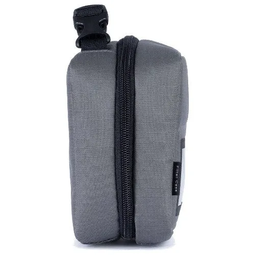 F-Stop Filter Case (Grey) Black Zipper