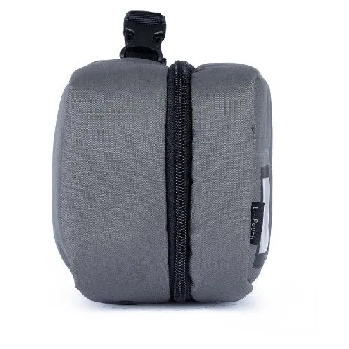 F-Stop Accessory Pouch Large Gargoyle (Grey) Black Zipper