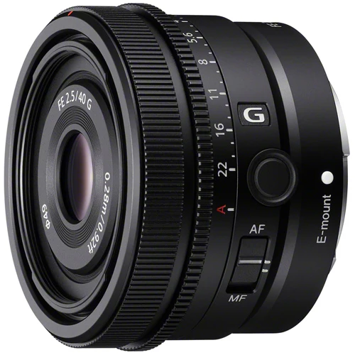 Sony FE 40mm f/2.5 G (SEL40F25G.SYX)