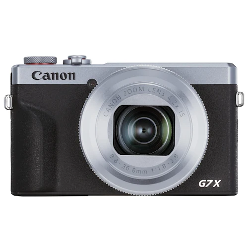 Canon PowerShot G7X Mark III Social Media Kit Silber