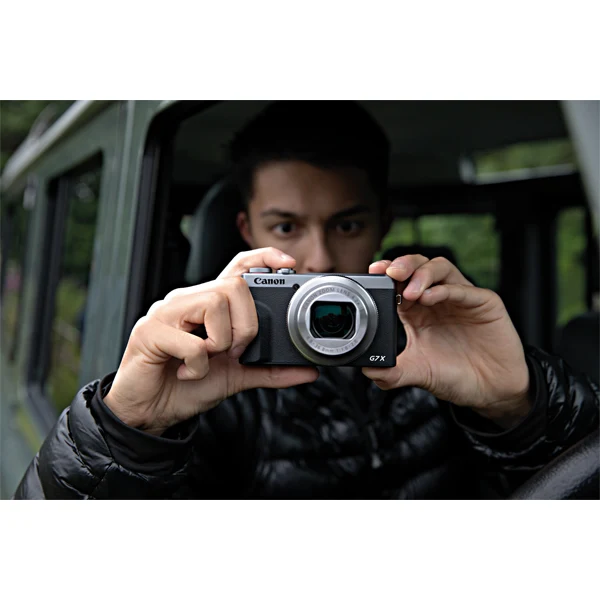 Canon PowerShot G7X Mark III Social Media Kit Silber