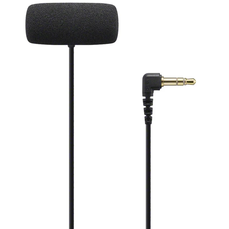 Sony Multi-interface Shoe Compatible Wireless Microphone with Compact Stereo Lavalier microphone kit