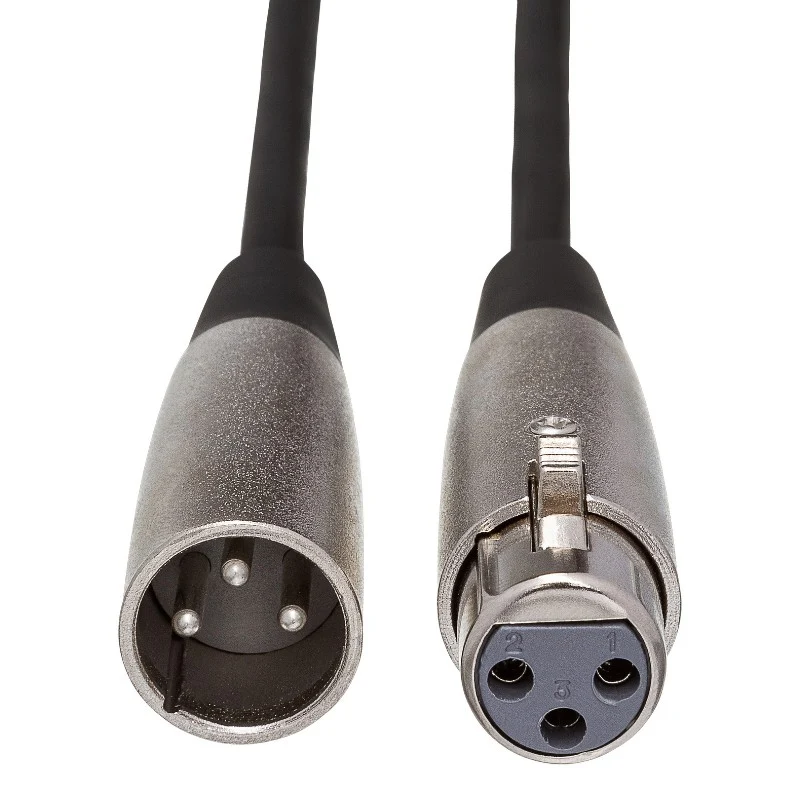 Hosa Microphone Cable, Hosa XLR3F to XLR3M, 3m