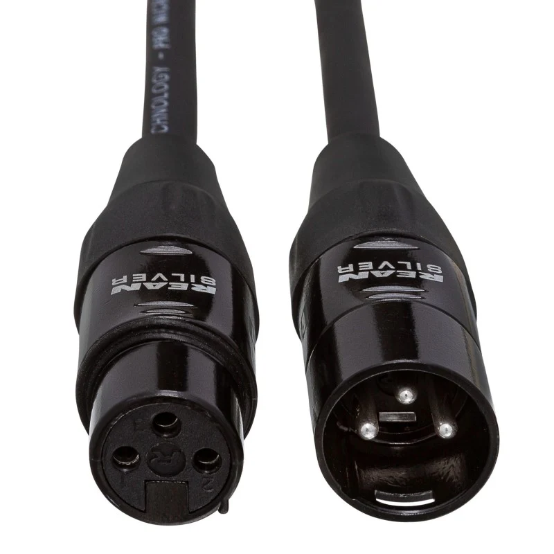 Hosa Pro Microphone Cable, REAN XLR3F to XLR3M, 3m