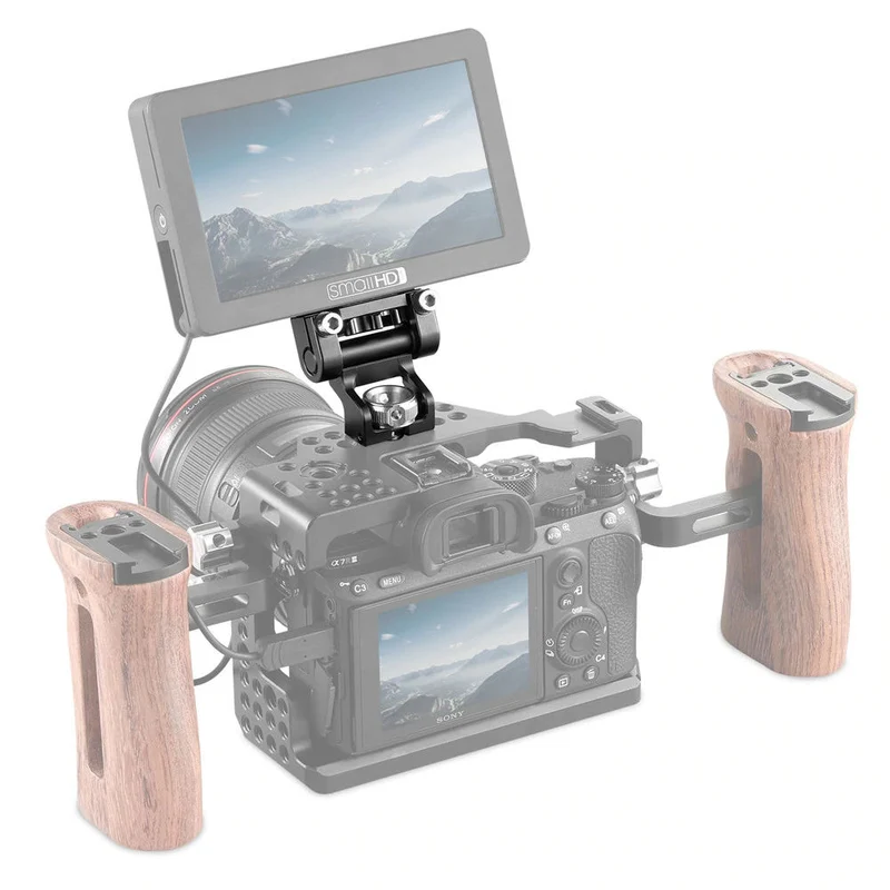 SmallRig 2174B Schwenkbare Monitorhalterung mit Arri-Positionierungsstiften