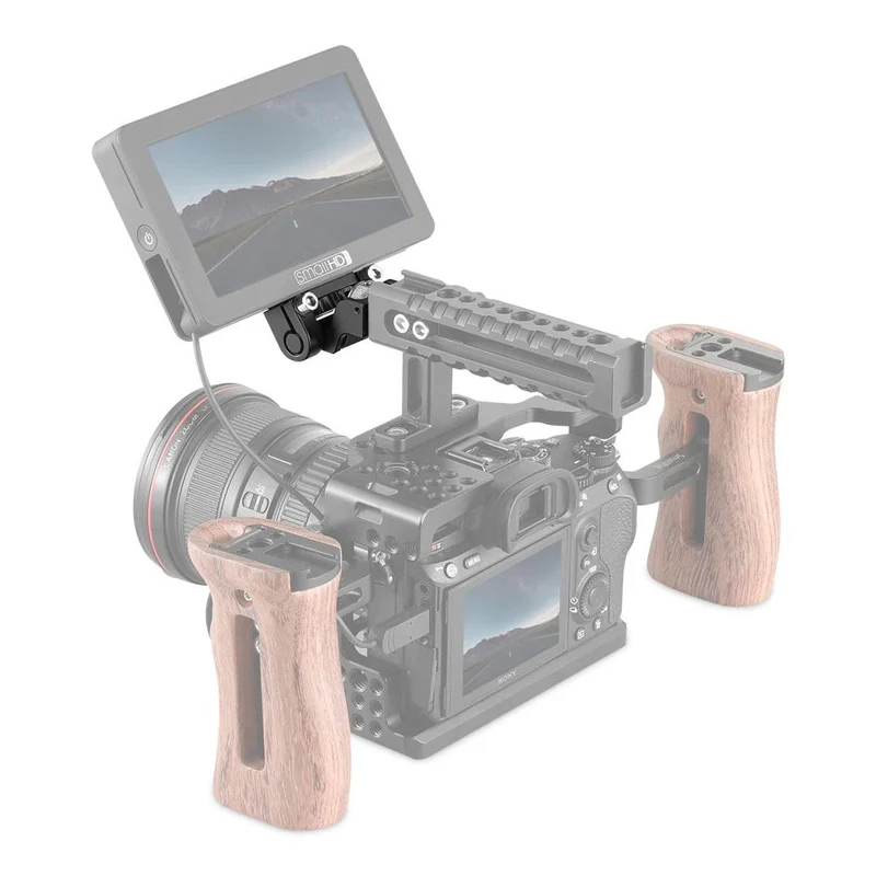 SmallRig 2174B Schwenkbare Monitorhalterung mit Arri-Positionierungsstiften
