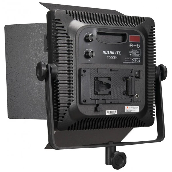 Nanlite 600-CSA bi-color dual kit (with case & light stand)