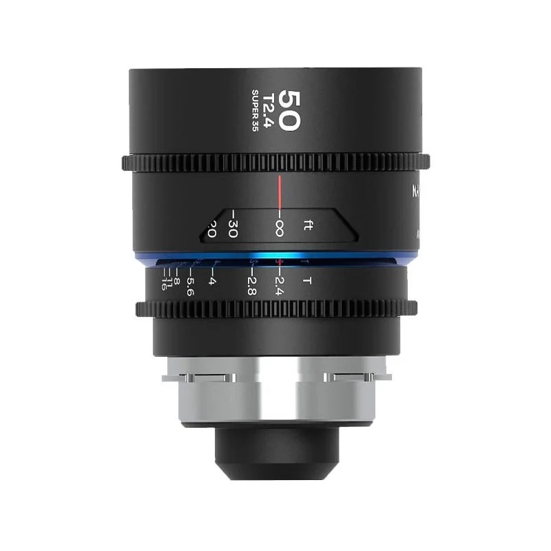 Laowa Nanomorph 50mm T2.4 1.5X S35 (Blue) (Cine) Arri PL/EF