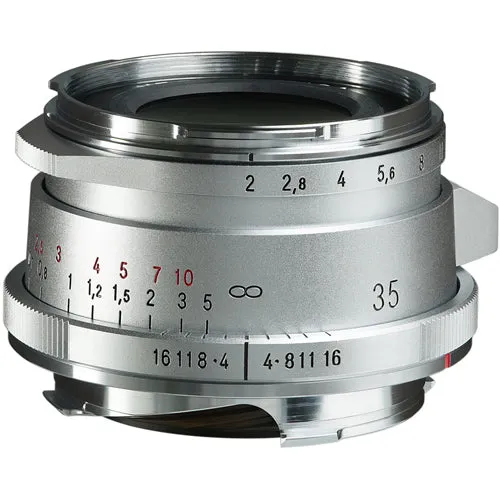 Voigtländer Ultron 35mm F/2 ASPH Type II Leica M Mount zilver