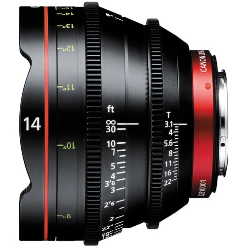 Canon CN-E 14mm T3,1 L F Cinema EF