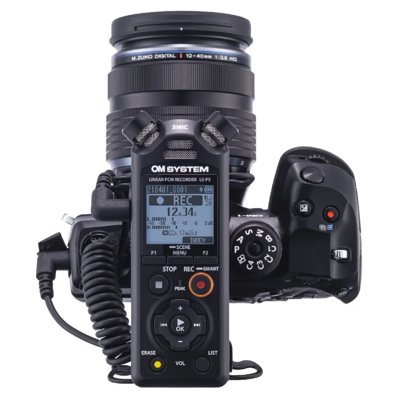 OM System LS-P5 Recorder Videographer Kit