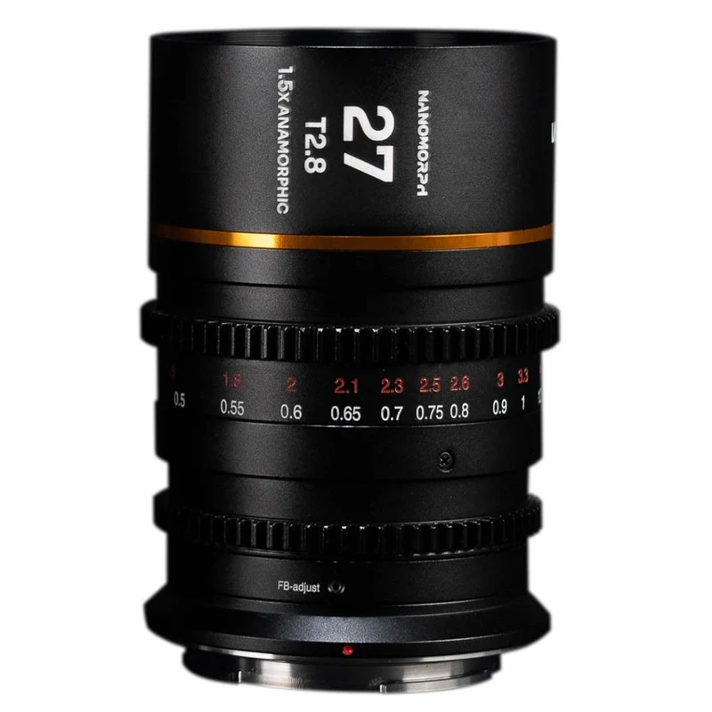 Laowa Nanomorph S35 Bundle (27,35,50mm) (Amber) (Cine) Canon RF