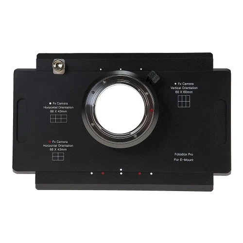 Fotodiox-Pro-Objektivbajonettadapter – Sony-Alpha-E-Mount auf 4 x 5 (SnyE-4x5-Pro)
