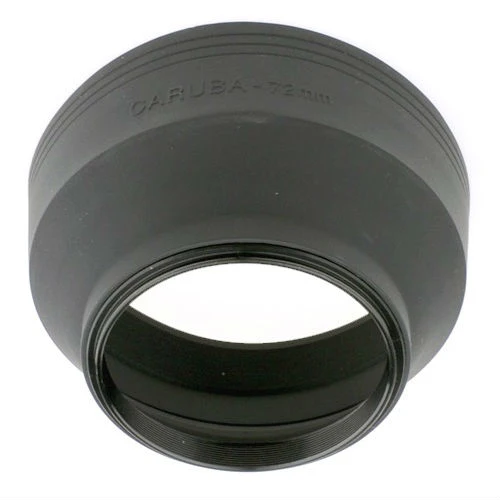 Caruba Rubber Lens Hood 3in1 72mm