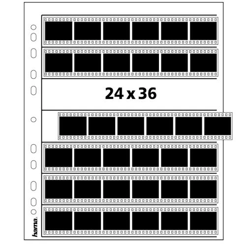 Hama Negativblätter Perg. 35mm 7 x 6 (25 Stück)