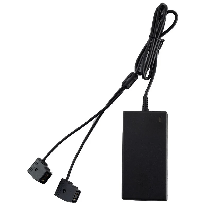 IndiPro 12V (6A) A/C Power Supply to Dual Female D-Tap Outputs (8')