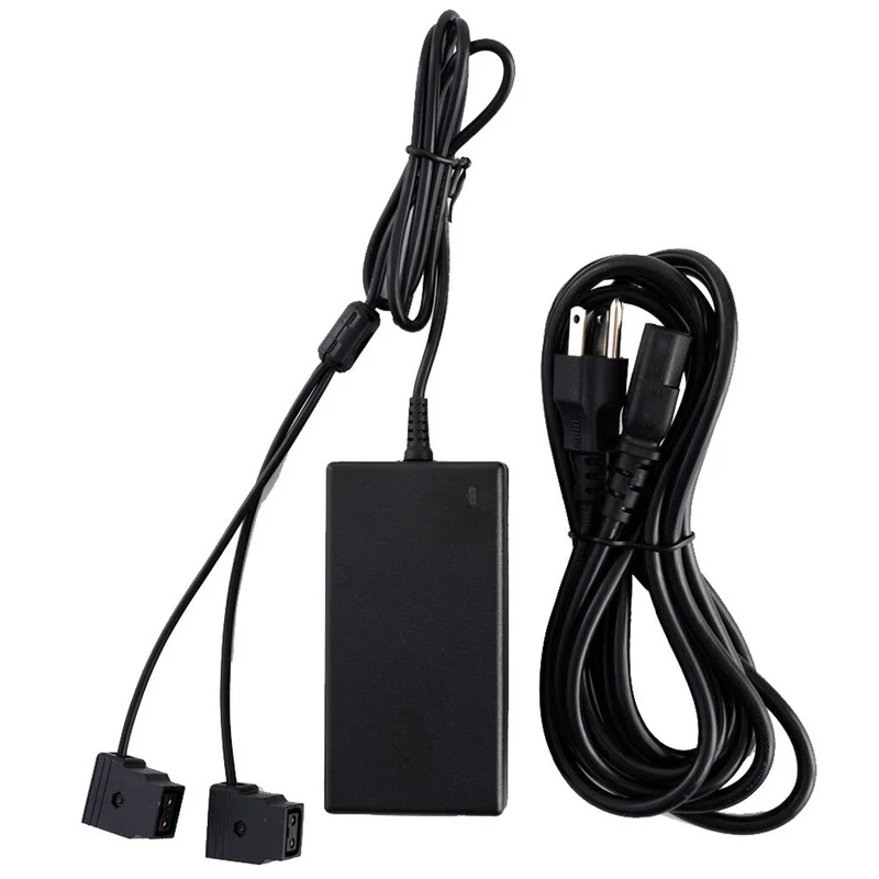 IndiPro 12V (6A) A/C Power Supply to Dual Female D-Tap Outputs (8')