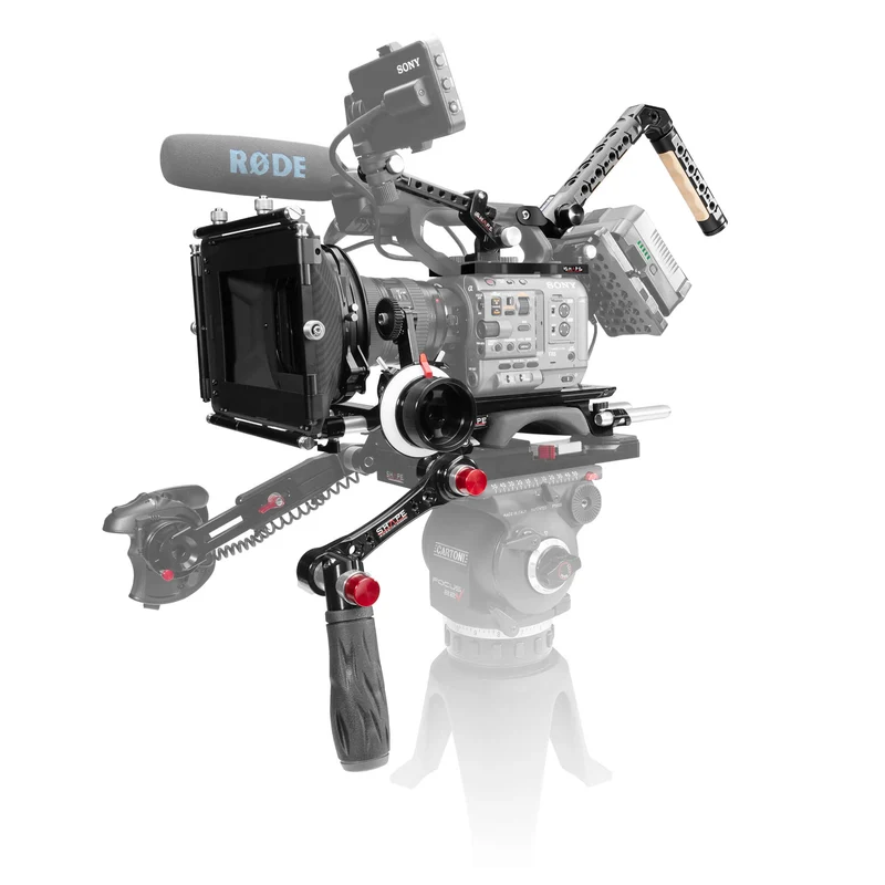 Shape Sony FX6 baseplate, top plate, controller top handle,VF. Mount, matte box, follow focus pro