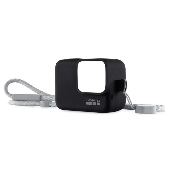 GoPro Sleeve + Lanyard (Schwarz)