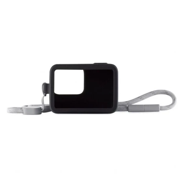 GoPro Sleeve + Lanyard (Schwarz)