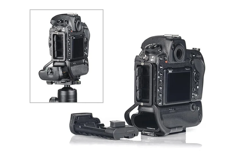 Sunwayfoto L-Plate für Nikon D850 (incl. Griff PNLD850G)