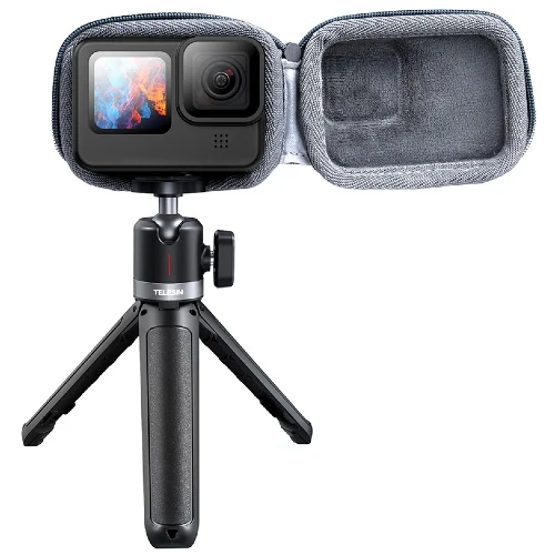 Telesin Storage Case for GoPro Hero 9/10 - Gray