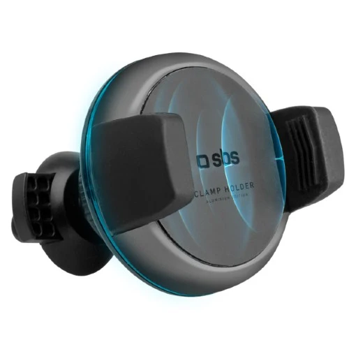 SBS Wireless Clamp Rundtelefon Autohalter Qi Ladegerät 10W