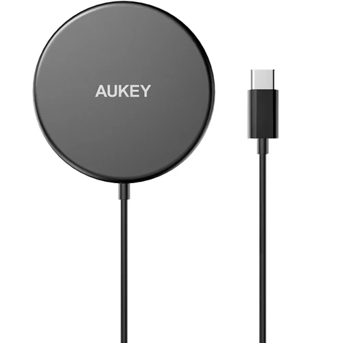 Aukey Aircore Magnetic Qi Wireless Charger 15W - schwarz