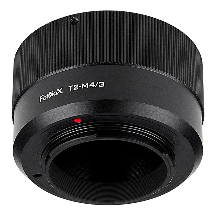 Fotodiox Lens Mount adapter - T-Mount (T / T-2) Screw Mount SLR Lens to Micro Four Thirds (MFT, M4/3) Mount Mirrorless Camera Body