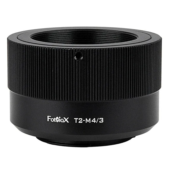 Fotodiox Lens Mount adapter - T-Mount (T / T-2) Screw Mount SLR Lens to Micro Four Thirds (MFT, M4/3) Mount Mirrorless Camera Body