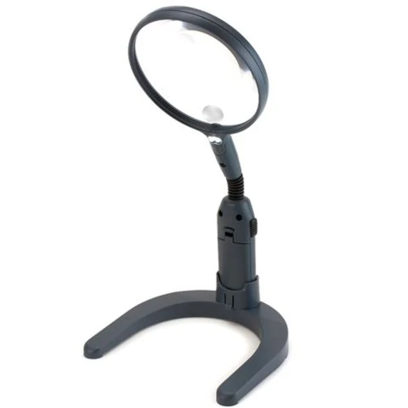 Carson Flexible Table Magnifier with LED 2x110mm
