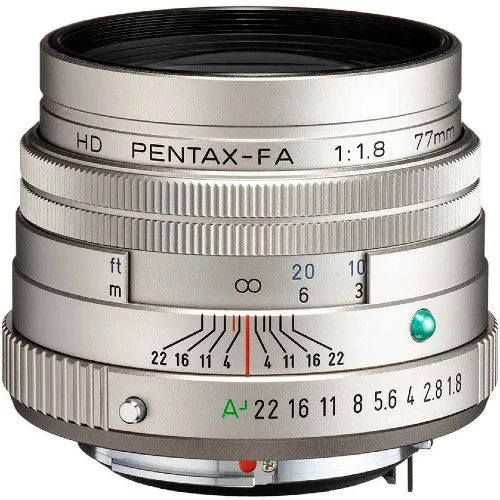 Pentax HD FA 77mm f/1.8 Limited - Silver