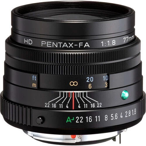 Pentax HD FA 77mm f/1.8 Limited Schwarz