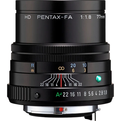 Pentax HD FA 77mm f/1.8 Limited Schwarz