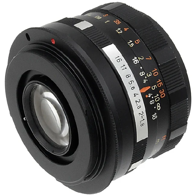 Fotodiox Objektivanschlussadapter kompatibel mit M42 Typ 2 Schraubgewinde-SLR-Objektiv auf Canon EOS (EF, EF-S) Mount SLR-Kameragehäuse - mit Generation v10 Fokusbestätigungschip